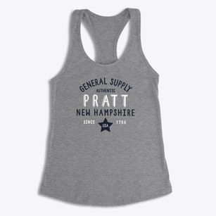 Pratt New Hampshire General Supply Women's Racerback Tank