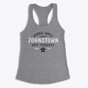 Johnstown West Virginia General Supply Women's Racerback Tank
