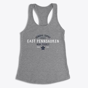 East Pennsauken New Jersey General Supply Women's Racerback Tank