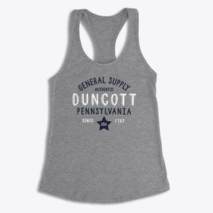 Duncott Pennsylvania General Supply Women's Racerback Tank