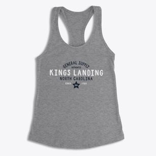Kings Landing North Carolina General Supply Women's Racerback Tank