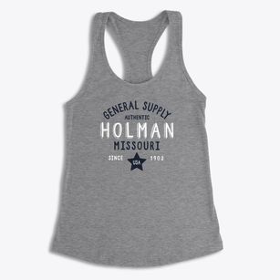 Holman Missouri General Supply Women's Racerback Tank