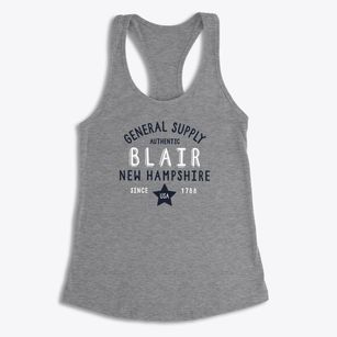Blair New Hampshire General Supply Women's Racerback Tank