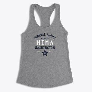 Mima Washington General Supply Women's Racerback Tank