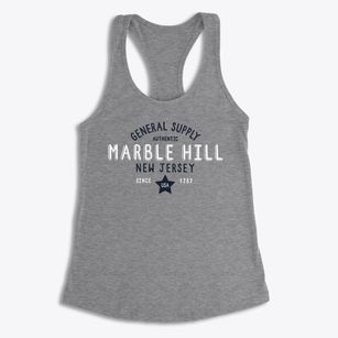 Marble Hill New Jersey General Supply Women's Racerback Tank