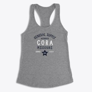 Cora Missouri General Supply Women's Racerback Tank