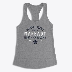 Maready North Carolina General Supply Women's Racerback Tank