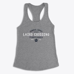 Laird Crossing Pennsylvania General Supply Women's Racerback Tank