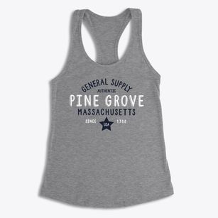 Pine Grove Massachusetts General Supply Women's Racerback Tank