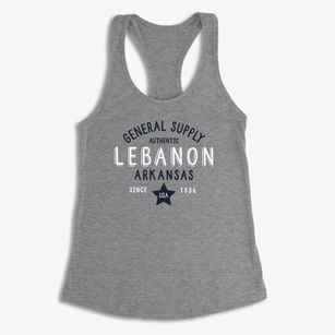 Lebanon Arkansas General Supply Women's Racerback Tank