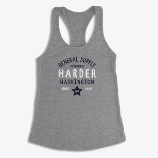 Harder Washington General Supply Women's Racerback Tank
