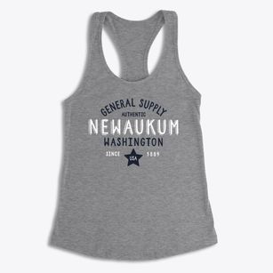 Newaukum Washington General Supply Women's Racerback Tank