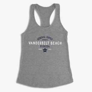 Vanderbilt Beach Florida General Supply Women's Racerback Tank