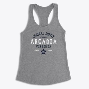 Arcadia Virginia General Supply Women's Racerback Tank