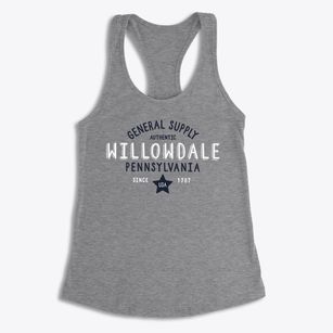 Willowdale Pennsylvania General Supply Women's Racerback Tank