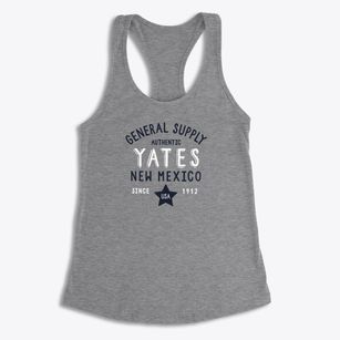 Yates New Mexico General Supply Women's Racerback Tank