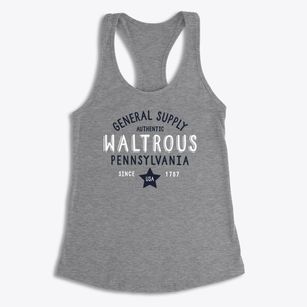 Waltrous Pennsylvania General Supply Women's Racerback Tank