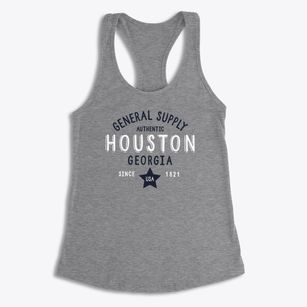 Houston Georgia General Supply Women's Racerback Tank