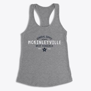 Mckinleyville West Virginia General Supply Women's Racerback Tank