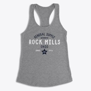 Rock Mills Ohio General Supply Women's Racerback Tank