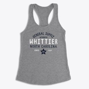 Whittier North Carolina General Supply Women's Racerback Tank