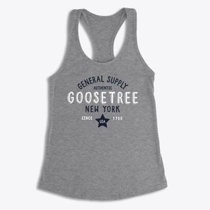 Goosetree New York General Supply Women's Racerback Tank