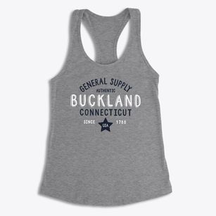 Buckland Connecticut General Supply Women's Racerback Tank