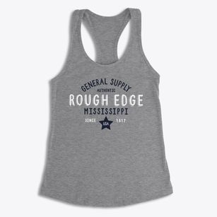 Rough Edge Mississippi General Supply Women's Racerback Tank