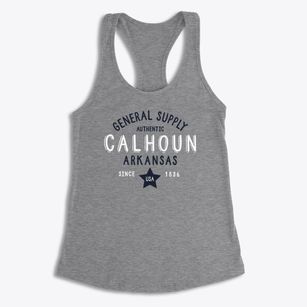 Calhoun Arkansas General Supply Women's Racerback Tank