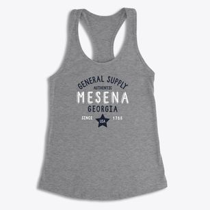 Mesena Georgia General Supply Women's Racerback Tank