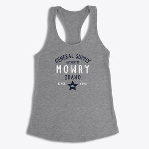 Mowry Idaho General Supply Women's Racerback Tank