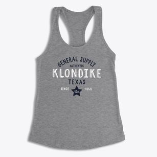 Klondike Texas General Supply Women's Racerback Tank