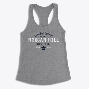 Morgan Hill New York General Supply Women's Racerback Tank