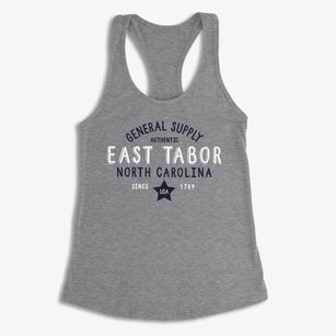East Tabor North Carolina General Supply Women's Racerback Tank