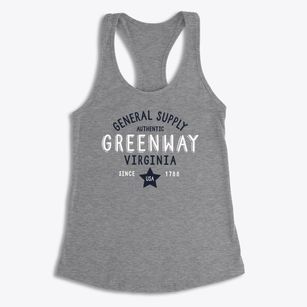 Greenway Virginia General Supply Women's Racerback Tank