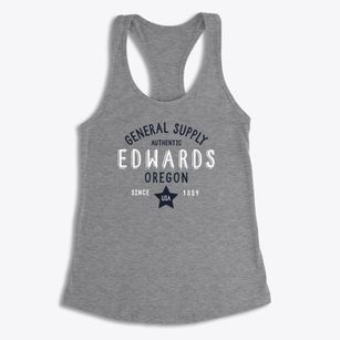 Edwards Oregon General Supply Women's Racerback Tank