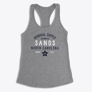 Sands North Carolina General Supply Women's Racerback Tank