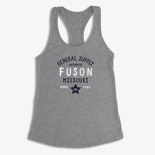 Fuson Missouri General Supply Women's Racerback Tank