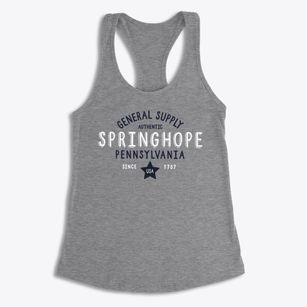Springhope Pennsylvania General Supply Women's Racerback Tank