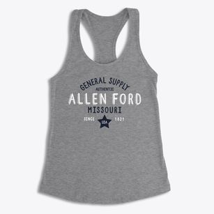 Allen Ford Missouri General Supply Women's Racerback Tank