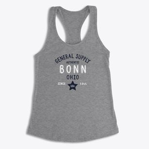 Bonn Ohio General Supply Women's Racerback Tank