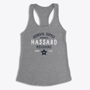 Hassard Missouri General Supply Women's Racerback Tank