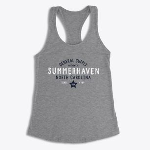 Summerhaven North Carolina General Supply Women's Racerback Tank