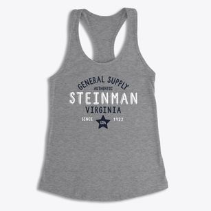 Steinman Virginia General Supply Women's Racerback Tank