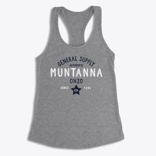 Muntanna Ohio General Supply Women's Racerback Tank