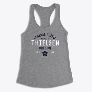 Thielsen Oregon General Supply Women's Racerback Tank