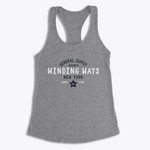 Winding Ways New York General Supply Women's Racerback Tank
