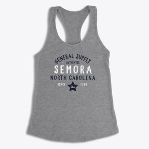 Semora North Carolina General Supply Women's Racerback Tank