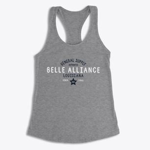 Belle Alliance Louisiana General Supply Women's Racerback Tank