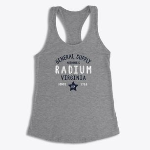 Radium Virginia General Supply Women's Racerback Tank